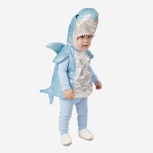 NWT Blue Bubble Shark Baby/Toddler Costume- 12 Months- Halloween, Nautical
